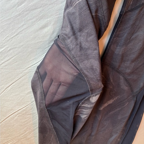 Abercrombie & Fitch Black Mesh Leggings - Picture 3 of 5